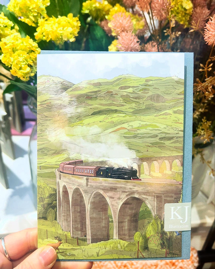 Glenfinnan Viaduct Greeting Card