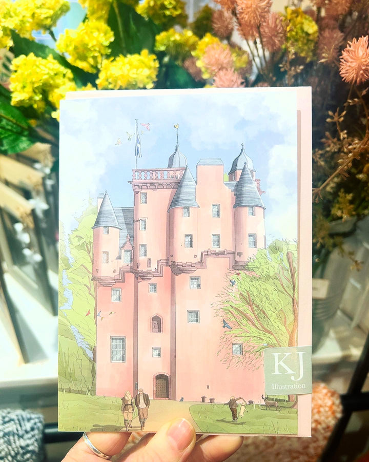 Craigievar Castle Greeting Card