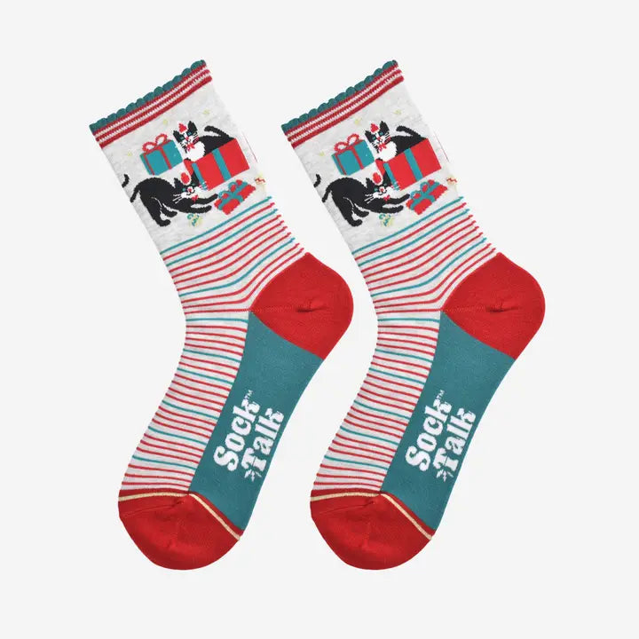 Womens Presents Cats Bamboo Socks