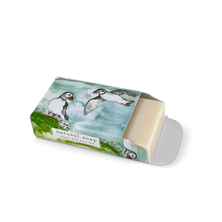 Coastal Natural Scented Soap Lime, Basil & Mandarin Puffins