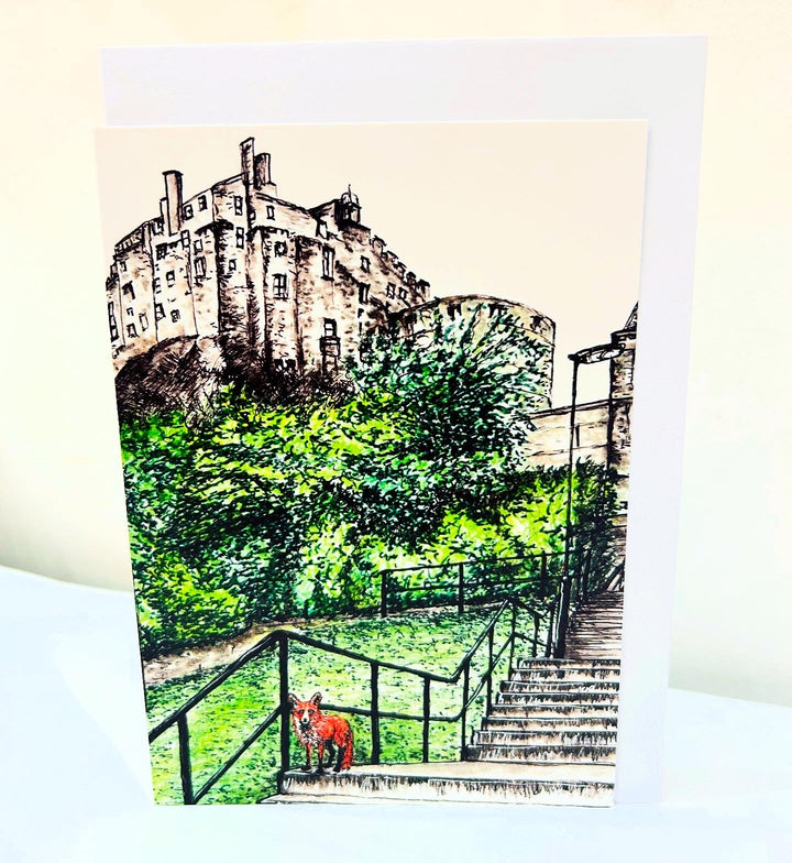 Granny's Green Steps Edinburgh Card