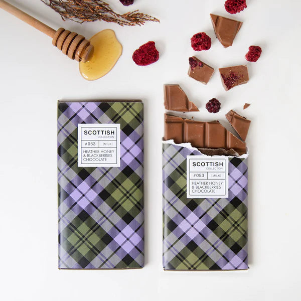 Heather Honey and Scottish Blackberries Chocolate Bar