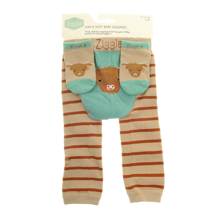 Highland Cattle Plush Slipper Socks for Kids