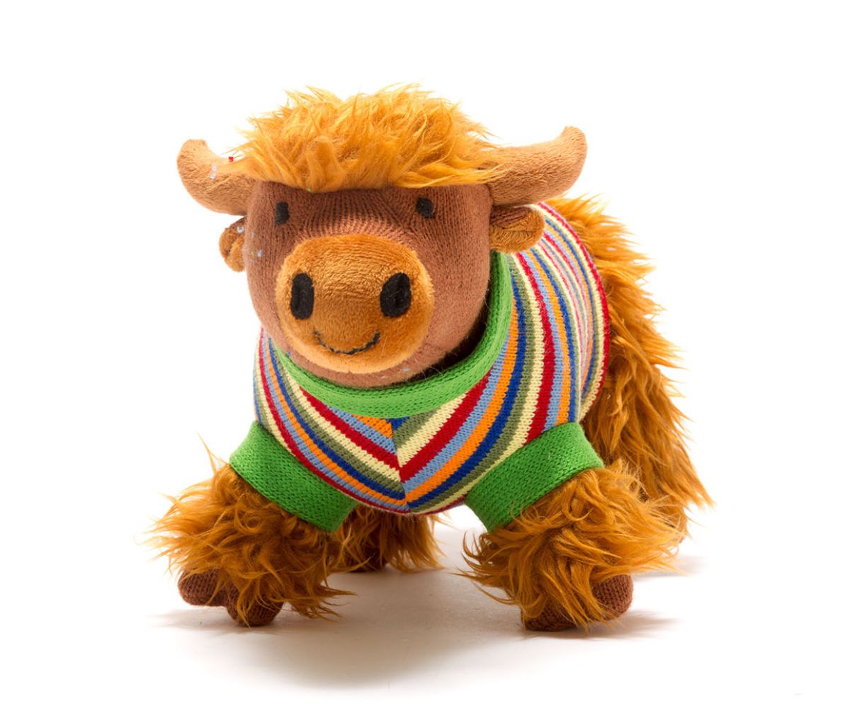 Stuffed cow toy on sale