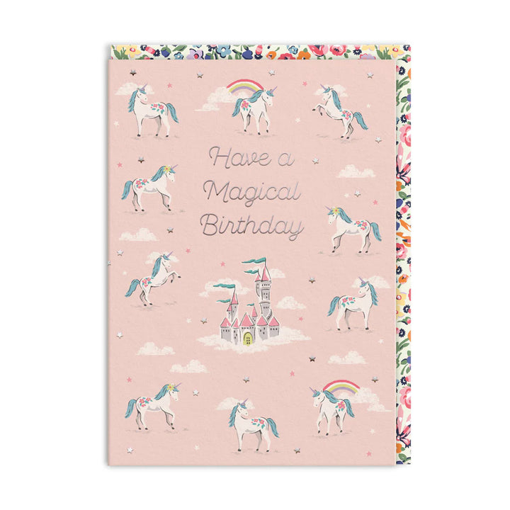 Cath Kidston Magical Unicorns Birthday Card