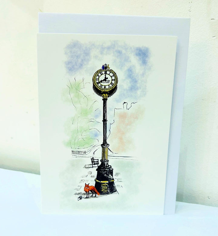 Morningside Clock Edinburgh Card