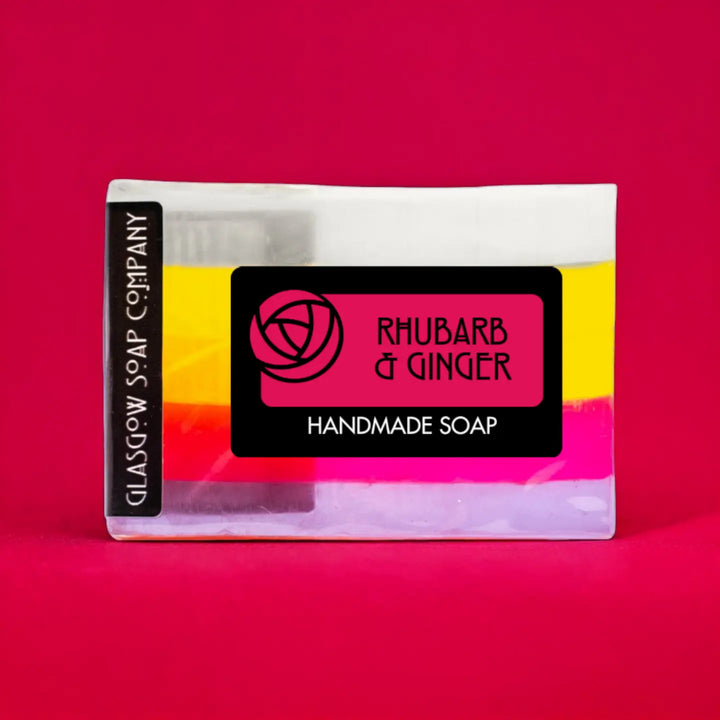 RHUBARB & GINGER Handmade Vegan Scottish Soap