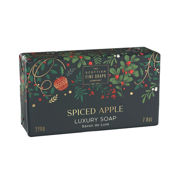 Scottish Fine Soaps Spiced Apple 220g Soap Bar