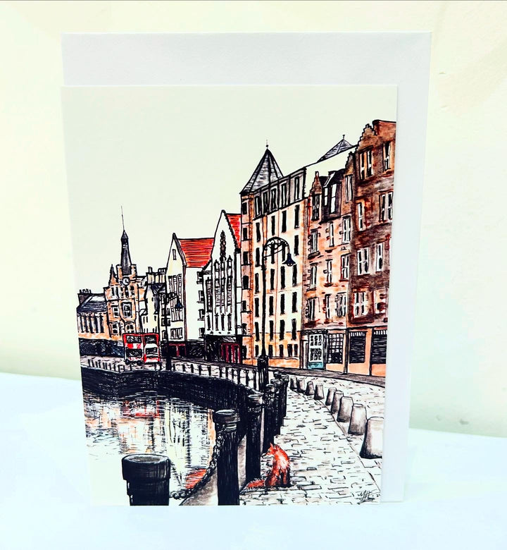 The Shore Edinburgh Card