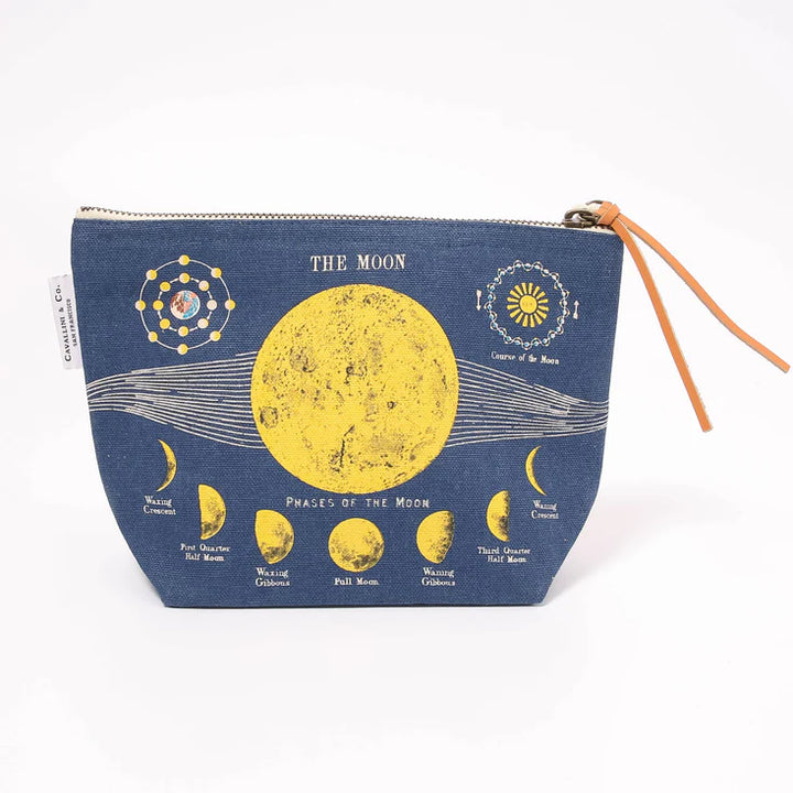 The Moon Cotton Pouch