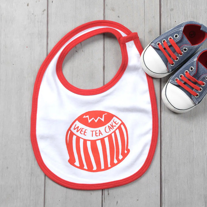 Wee Teacake Organic Cotton Scottish Baby Bib