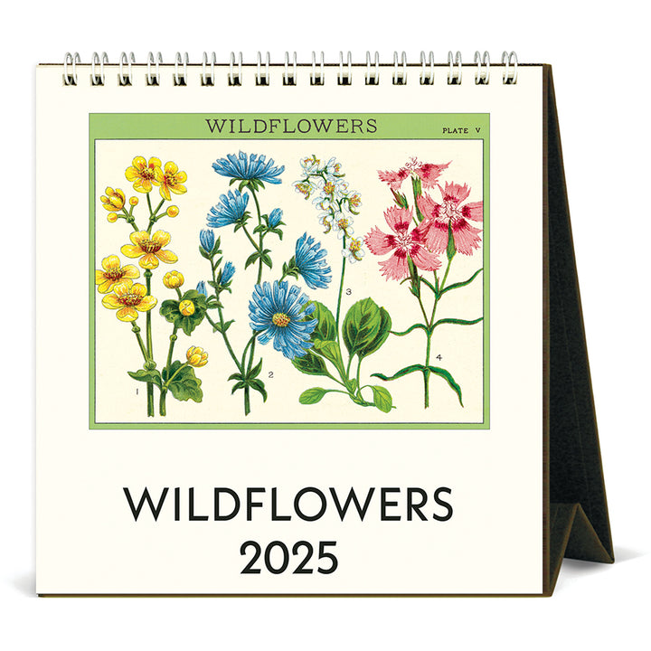 Wildflowers 2025 Desk Calendar