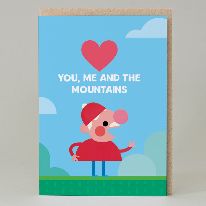 'You,Me & the Mountains' Card