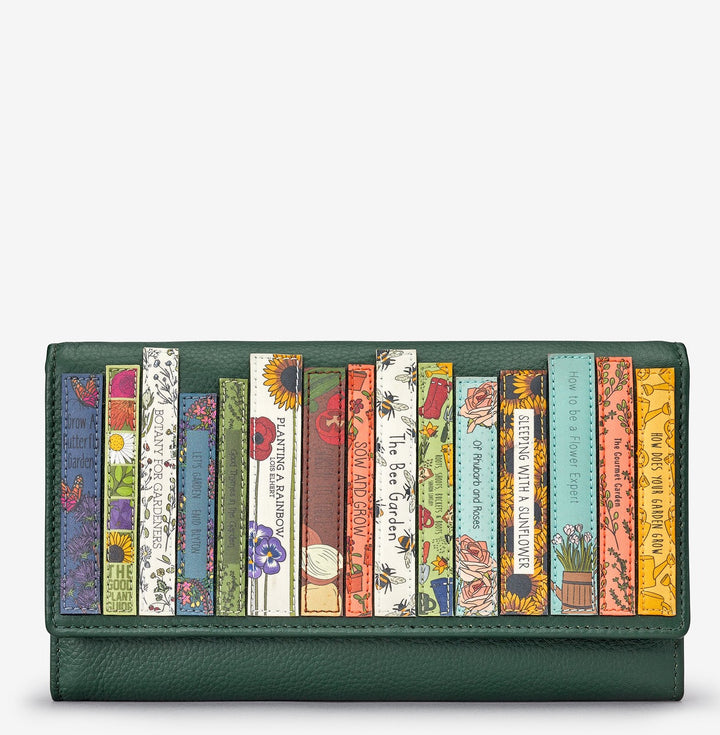 Green Fingers Bookworm Leather Hudson Purse