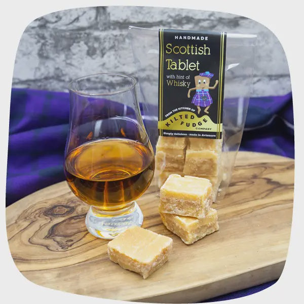 Scottish Tablet with a hint of Whisky