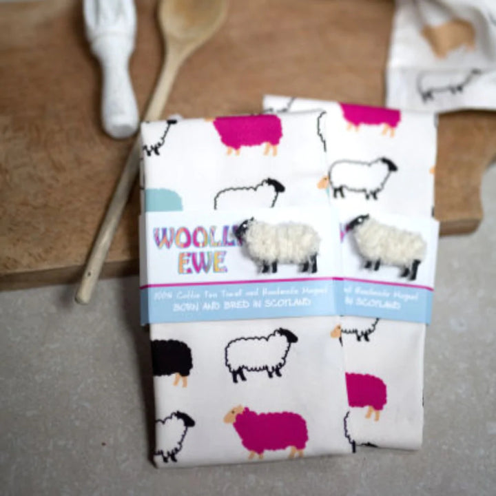 Woolly Ewe Tea Towel