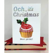 Gaun Yersel' Teacake Christmas Card