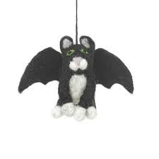 Batty Catty Handmade Felt Decoration