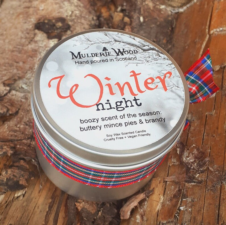 Winter Night Soy Wax Candle